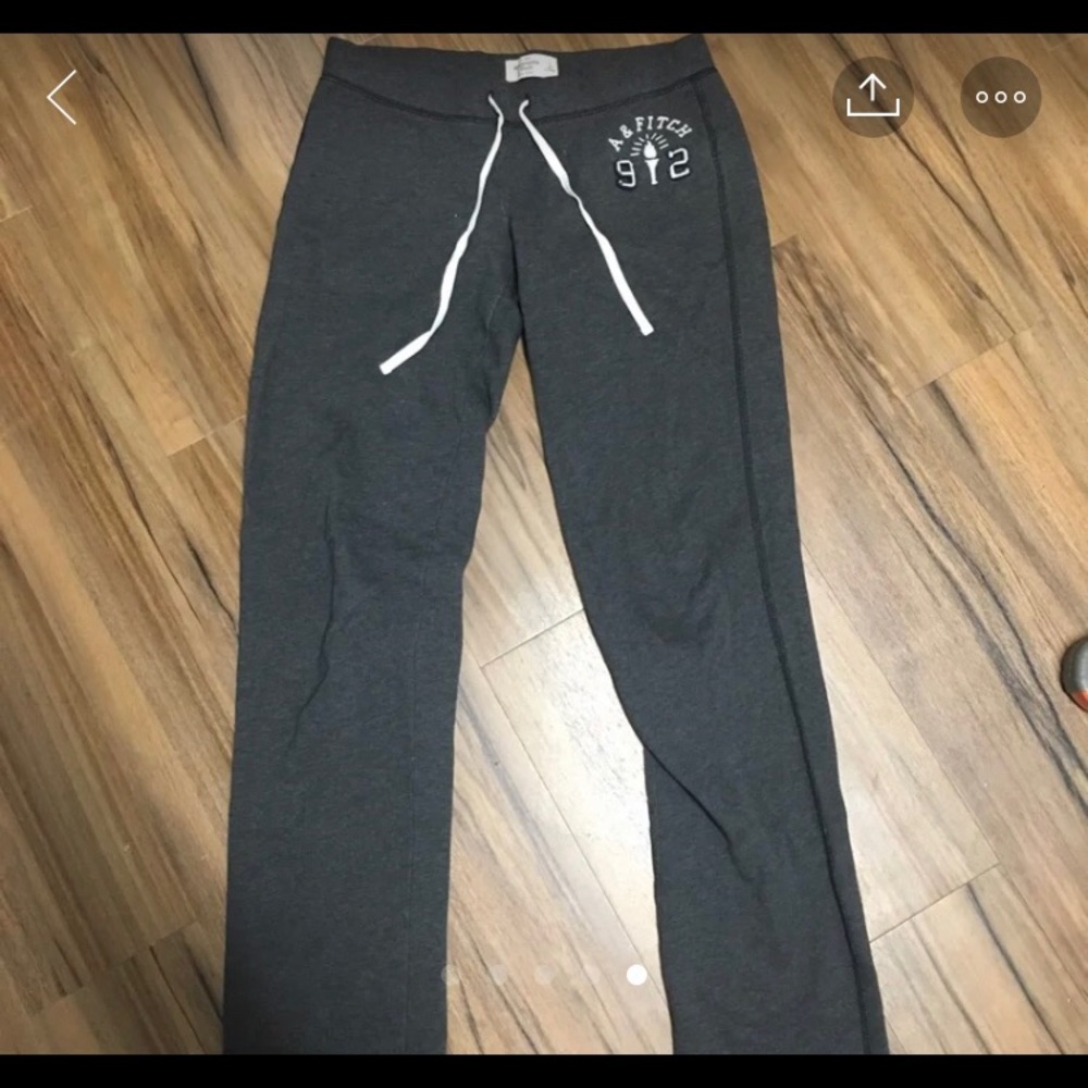 Abercrombie and fitch gray sweatpants size S